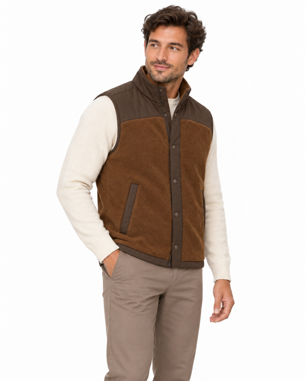 Lightweight heated Fleece Vest